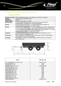 Datenblatt TSK 180/210