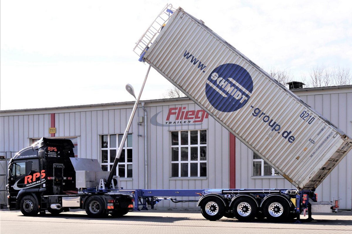 Chassis für Containertransporte