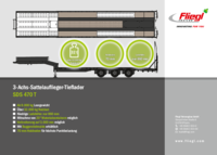 Flyer Satteltieflader 3 Achs