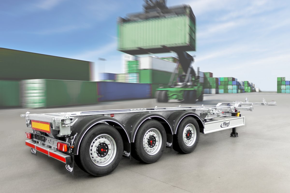 Ein Chassis für alle Containergrößen