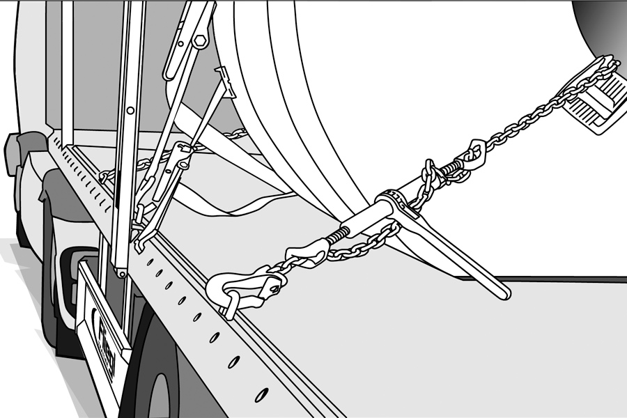 Ladungssicherung -Safety First