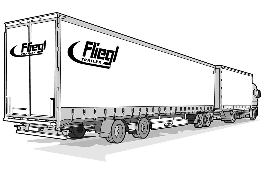 Lang LKW / Eurocombi